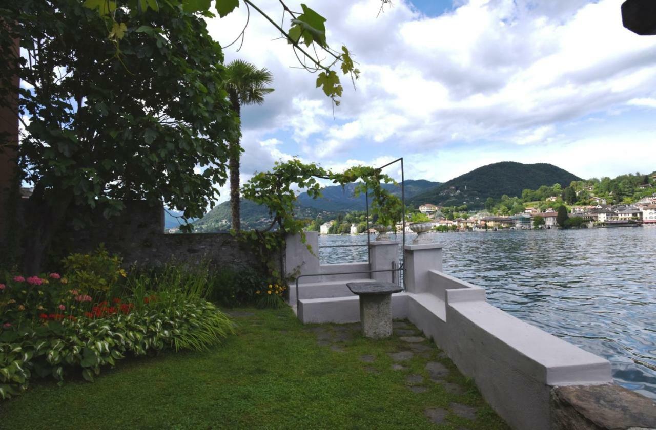 Villa Monziani, exclusive island lakeside villa Orta San Giulio Esterno foto