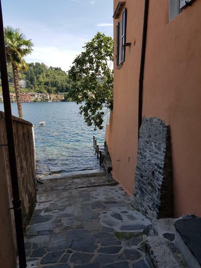 Villa Monziani, exclusive island lakeside villa Orta San Giulio Esterno foto